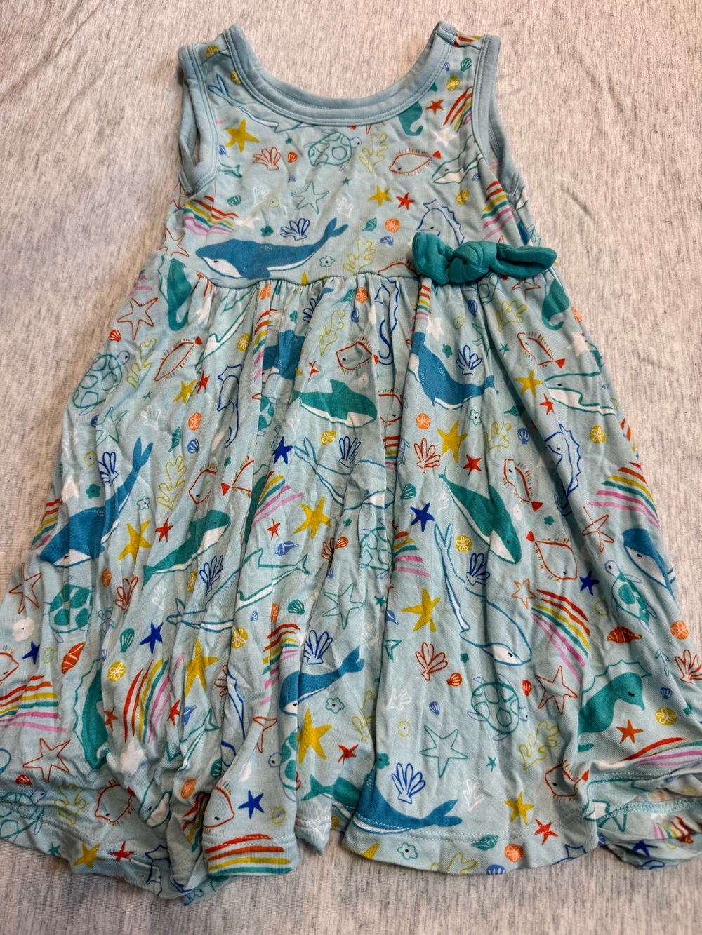 Little Sleepies Sea Creature Tank Dress 2T
